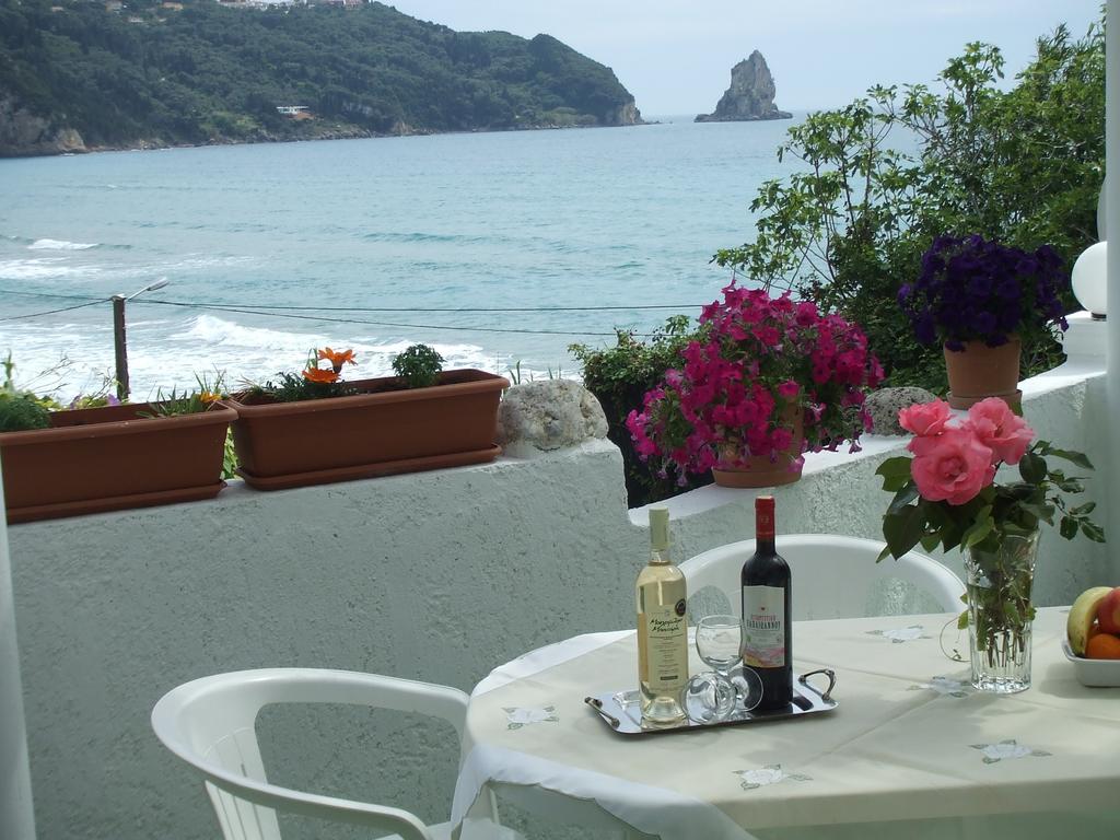 Agathi Beach House Agios Gordios  Luaran gambar